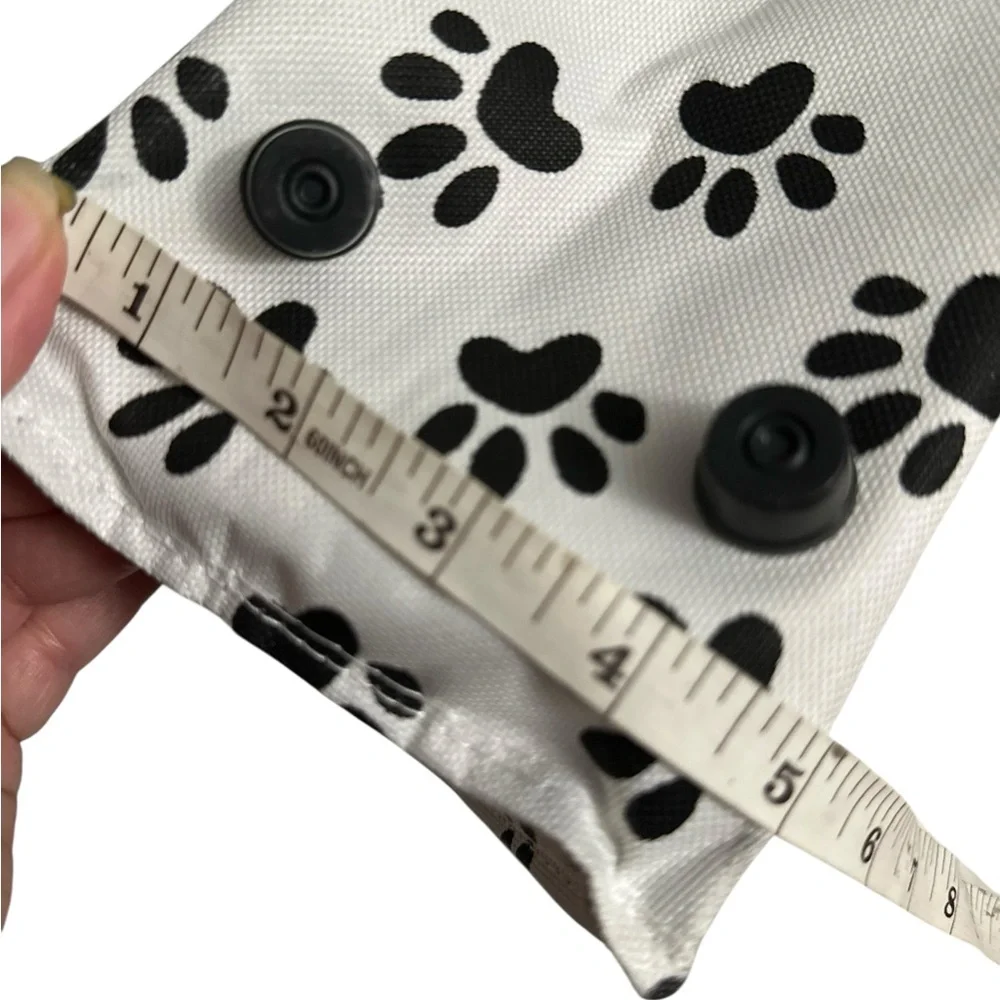 Wahl Tote For Groomers Bring Everything!! Black & White paw prints